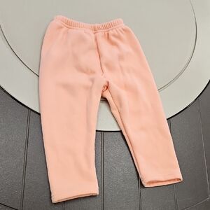 Peach Toddler Fleece-Lined Sweatpants NWOT Size 2T